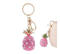 Pineapple Design Keychain: Elegant Handmade ABS Material, Unique and Elegant Artistic Design, Lightweight and Durable Accessory, Express Love Care | for Bag Backpack Bag