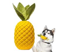 Pineapple Dog Toy, Tough Squeaky Dog, it is the closest thing to that it is indestructible, Dog Tuto's Pie Toy Natural Rubber for Large Dogs - Tough Dog Puzzle Toy treats dispensing for small, medium