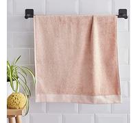 Pineapple Elephant Bathroom Bamboo Combed 500 gsm Soft & Absorbent Cotton Blend Bath Towel Blush Pink