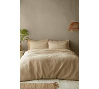Pineapple Elephant 'Casablanca' Pinsonic Duvet Cover Set in Natural | Size: Single Pineapple Elephant Natural Single