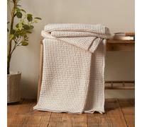 Pineapple Elephant Jaipur Chunky Waffle Cotton 150X200Cm Blanket Throw Natural