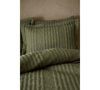 Pineapple Elephant Tamba Jersey Stripe Quilted Oxford Pillowcase Pair