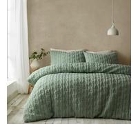 Pineapple Elephant Tamba Leaf Pinsonic Double Duvet Cover Set with Pillowcases Green