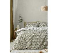 Pineapple Elephant Tangier Floral Duvet Cover Set Olive