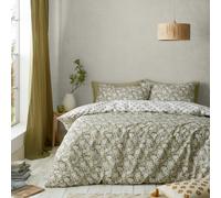 Pineapple Elephant Tangier Floral Olive Bedding Set - King