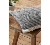 Pineapple Elephant Textured Frayed Edge 45x45cm Filled Cushion Natural