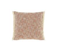 Pineapple Elephant Textured Frayed Edge 45x45cm Filled Cushion Natural