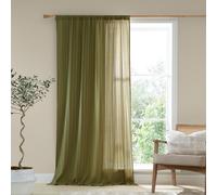 Pineapple Elephant Zofia Voile - Olive - 140x122cm