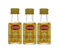 Pineapple Flavouring Essence 3x28ml. Elevate Concentrated Pineapple Essence for Cakes, Cookies, Sweets, Creams, Icing, and Fudge in a 28ml Glass Bottle