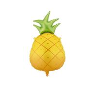 Pineapple Foil Balloon - Pineapple Balloon Yellow Green Suitable for Helium Summer Party Decoration for Tropical Party, Cocktail Party, Hawaii, Birthday & Pool Party, 68 cm