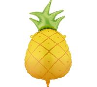 Pineapple Foil Balloon Yellow Green, 38 x 68 cm