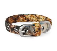 Pineapple Fruit Sunglasses Sand Beach Dog Collar for Small Medium Dogs Breakaway Cute Kitten Cat Collar Soft Adjustable Dog Collars with Safety Buckle,Pet Accessories for Walking Running