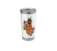 Pineapple Fruit Tattoo Stainless Steel Insulated Tumbler