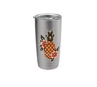 Pineapple Fruit Tattoo Stainless Steel Insulated Tumbler