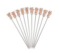Beaumont Pineapple Garnish Pick Copper Plated (0)