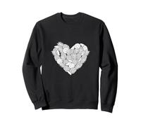 Pineapple Heart Shape Love Fruits Smoothies Sweatshirt