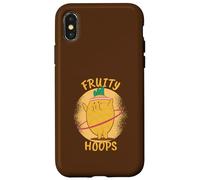 Pineapple Hoop Dancer Fruity Hoops Hooping Hoop Lovers Hula Case for iPhone X/XS