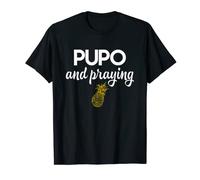 Pineapple IVF TShirt for Embryo Transfer PUPO and Praying T-Shirt