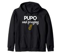 Pineapple IVF TShirt for Embryo Transfer PUPO and Praying Zip Hoodie