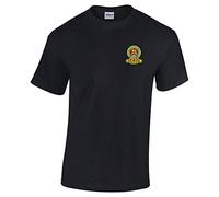 Pineapple Joe's 15th/19th Royal Kings Hussars Embroidered T-Shirt - Black - X Large