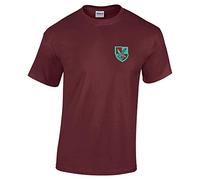 Pineapple Joe's 16 Air Assault Brigade Embroidered T-Shirt - Burgundy - Medium