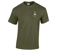 Pineapple Joe's 3 Commando Brigade Air Squadron Embroidered T-Shirt - Military Green - Large