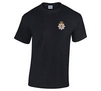 Pineapple Joe's Defence Fire and Rescue Service Embroidered T-Shirt - Black - Small