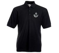 Pineapple Joe's Durham Light Infantry Embroidered Polo - Black - Large