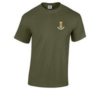 Pineapple Joe's Green Howards Embroidered T-Shirt - Military Green - Medium