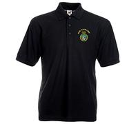 Pineapple Joe's HMS Excellent Embroidered Polo - Black - 2X Large