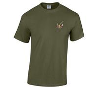 Pineapple Joe's Honourable Artillery Company Embroidered T-Shirt - Military Green - X Large