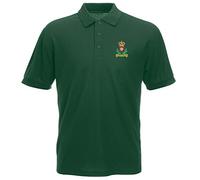 Pineapple Joe's Intelligence Corps Embroidered Polo - Bottle Green - Large