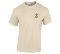 Pineapple Joe's King's Regiment Embroidered T-Shirt - Sand - 2X Large
