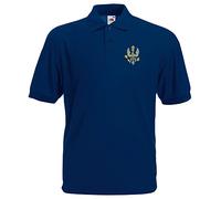Pineapple Joe's Kings Royal Hussars Embroidered Polo - Navy - X Large