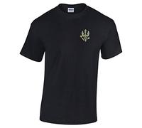 Pineapple Joe's Kings Royal Hussars Embroidered T-Shirt - Black - X Large