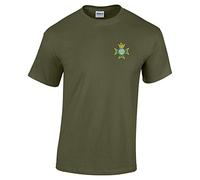 Pineapple Joe's Light Dragoons Embroidered T-Shirt - Military Green - Large