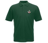 Pineapple Joe's Light Infantry Embroidered Polo - Bottle Green - 2X Large