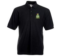 Pineapple Joe's No. 1 Squadron RAF Embroidered Polo - Black - Medium