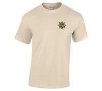 Pineapple Joe's Royal Anglian Regiment Embroidered T-Shirt - Sand - 2X Large