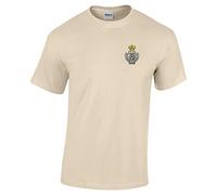 Pineapple Joe's Royal Armoured Corps Embroidered T-Shirt - Sand - 2X Large