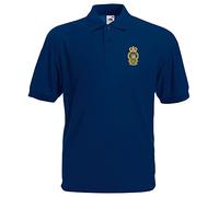 Pineapple Joe's Royal Army Ordnance Corps Embroidered Polo - Navy - Large
