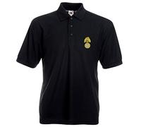 Pineapple Joe's Royal Highland Fusiliers Embroidered Polo - Black - Medium