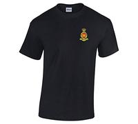 Pineapple Joe's Royal Horse Artillery Embroidered T-Shirt - Black - Large