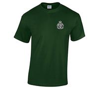 Pineapple Joe's Royal Irish Regiment Embroidered T-Shirt - Forest Green - Large