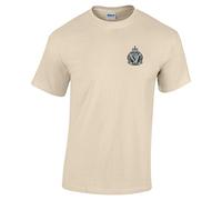 Pineapple Joe's Royal Irish Regiment Embroidered T-Shirt - Sand - 2X Large