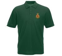 Pineapple Joe's Royal Military Academy Sandhurst Embroidered Polo - Bottle Green - X Large