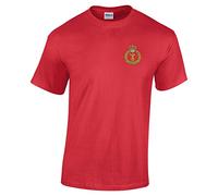 Pineapple Joe's Royal Observer Corps Embroidered T-Shirt - Red - Large
