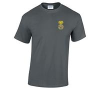 Pineapple Joe's Royal Welch Fusiliers Embroidered T-Shirt - Charcoal - 2X Large