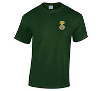 Pineapple Joe's Royal Welch Fusiliers Embroidered T-Shirt - Forest Green - 2X Large
