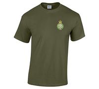 Pineapple Joe's Sherwood Rangers Yeomanry Embroidered T-Shirt - Military Green - Medium